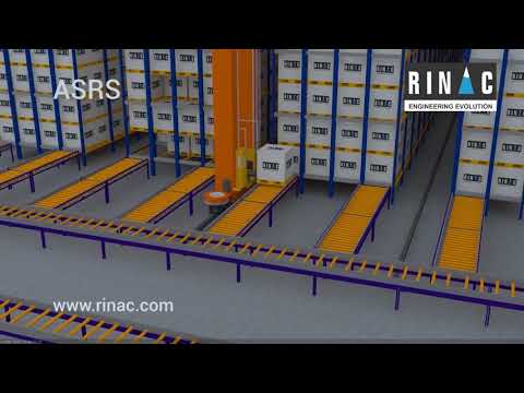 Material Handling Equipments : 9-ASRS Automated Storage & Retrieval Systems Warehousing Technology