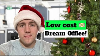 I BUILT MY DREAM OFFICE (Christmas Edition🎄)