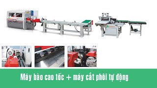 Máy bào 4 mặt 5 trục cao tốc Woodmaster WM-521GH