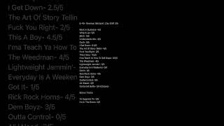 Ranking “Revenue Retrievin’: Day Shift” By E-40