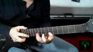 Angra / Kiko Loureiro - Evil Warning Solo - Guitar Cover by Juan Tobar