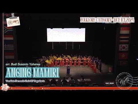 Anging Mamiri (arr. Budi Susanto Yohanes) - Vocalista Harmonic Choir ISI Yogyakarta