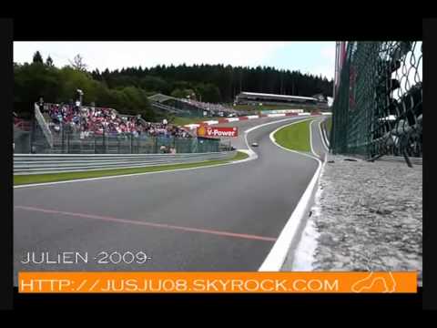 Formula 1 Eau Rouge Spa Francorchamps 2009