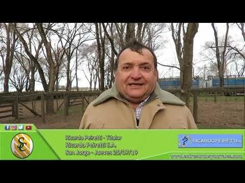 25-07-19 - Ricardo Peiretti - Titular - Ricardo Peiretti S.A. - San Jorge