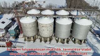 Eladó terménykeverő és szárító üzem, telephely Kondoroson, Békés vármegyében