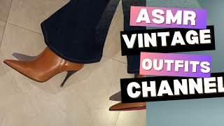 Download lagu ASMR STILETTO BOOTS / VINTAGE STYLE WOMEN  #viralvideo mp3
