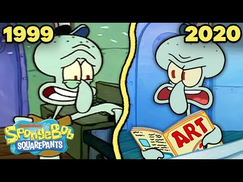 SQUIDWARD時間線!⏰ 20年可怕的客戶服務 | 海綿寶寶 (SQUIDWARD Timeline! ⏰ 20 Years of Terrible Customer Service | SpongeBob)