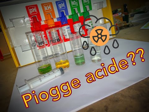 ANALISI ACQUA PIOVANA Aprile 2022 | PH test - HD