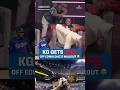 KG & Paul poppin' off to Edwin Diaz's entrance will never get old 🙂‍↕️ 🎺