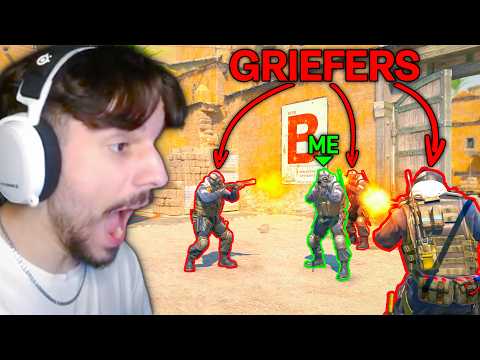 Dust 2 is FILLED with GRIEFERS...