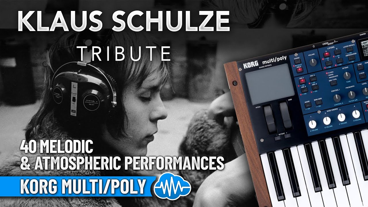 SCL572 - ( Bundle ) - Classic Synths & Keys + Klaus Shulze Tribute - Korg Multi/Poly - Video Preview 2