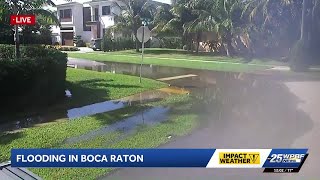 Roads into Rivers: Boca Raton residents describe Sunday night's flooding