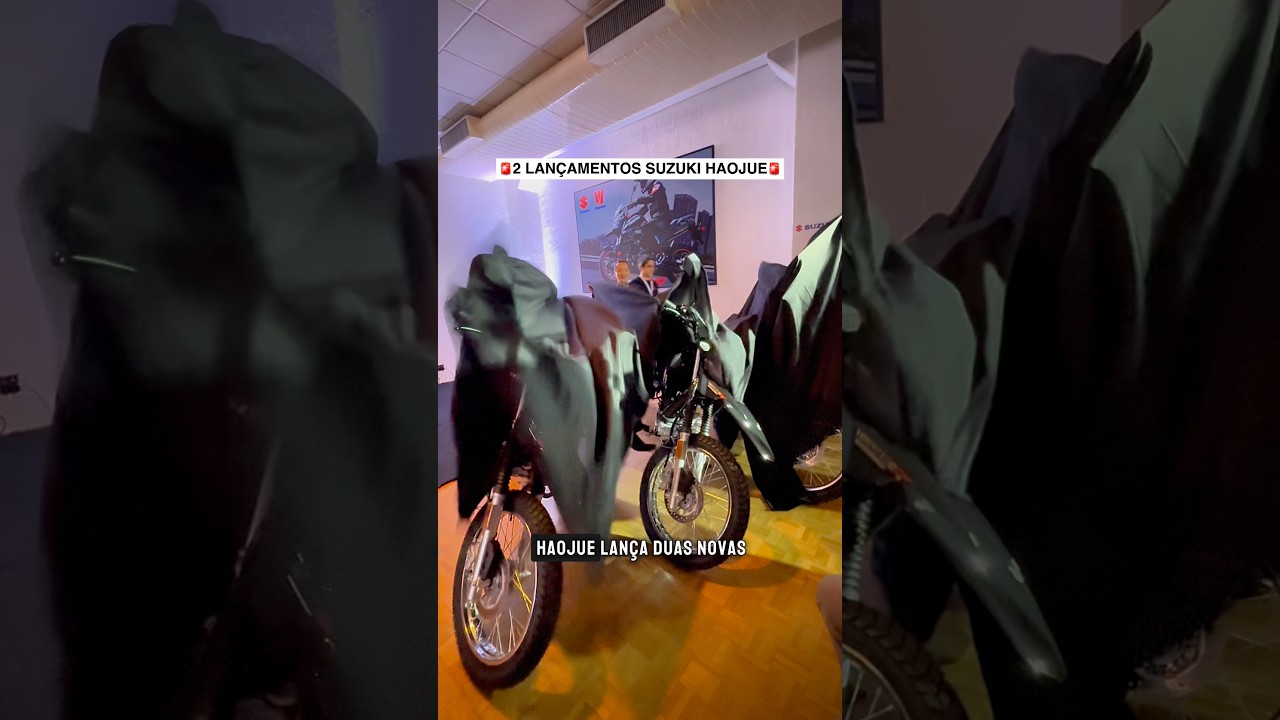 2 Lançamentos Suzuki Haojue NK 160 e Burgman 125 ADX de volta #motos
