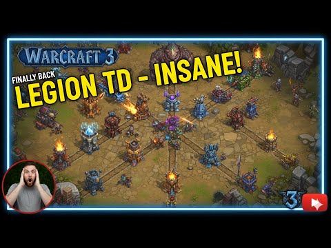 Playing Classic Legion TD on Warcraft 3 in 2025! Still Good!