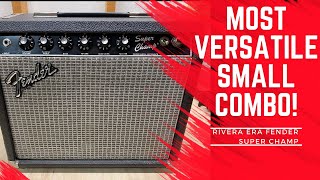 Video thumbnail for Most Versatile Small Combo Ever! 1980s Fender "Rivera Era" Super Champ by Justin Meyers – Nashville Guitarist