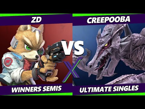 S@X 439 Winners Semis - ZD (Fox) Vs. Creepooba (Ridley) Smash Ultimate - SSBU