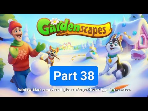 Gardenscapes New Area Part 38