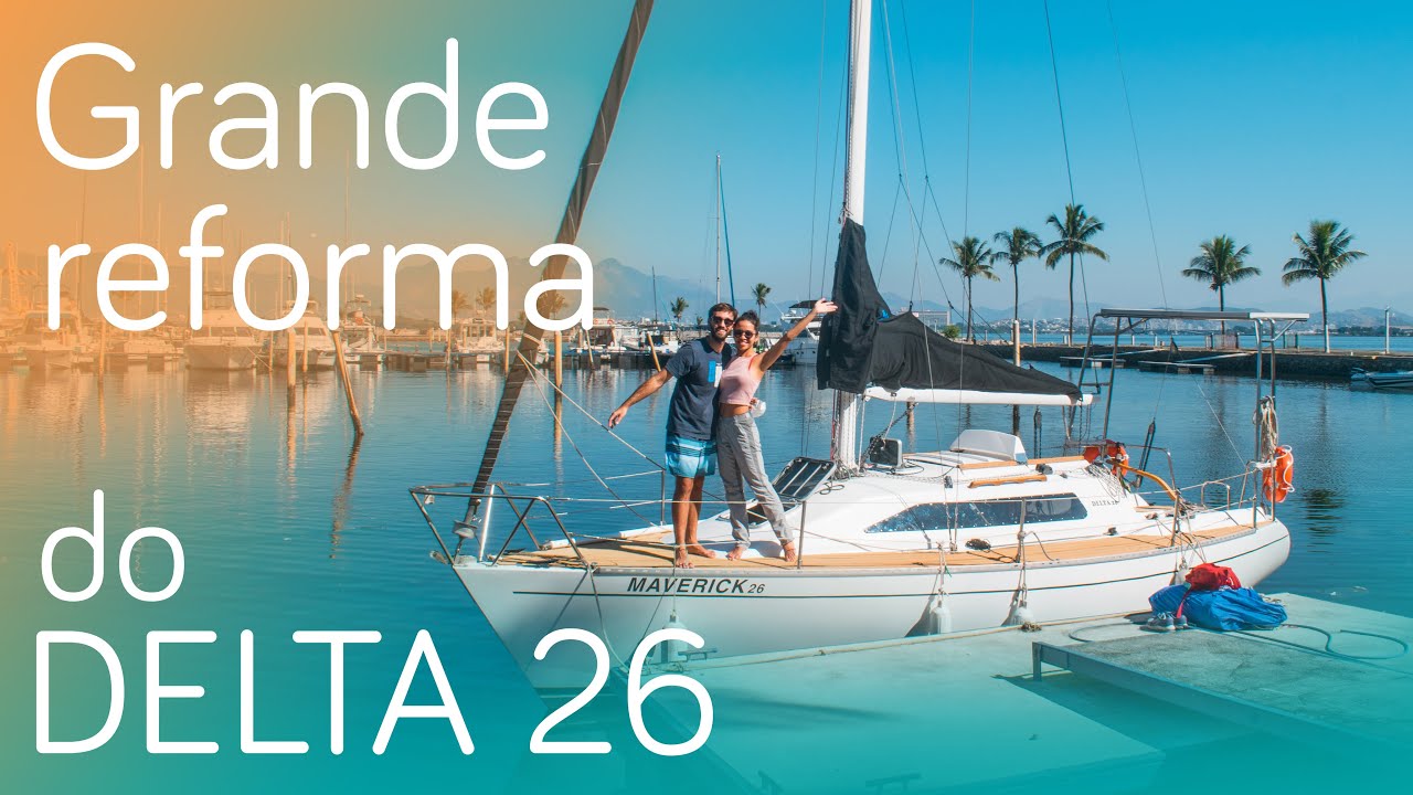 Explore the inside of a SAILBOAT | Refitted Delta 26! | Sailing MotionMe Ep. 84