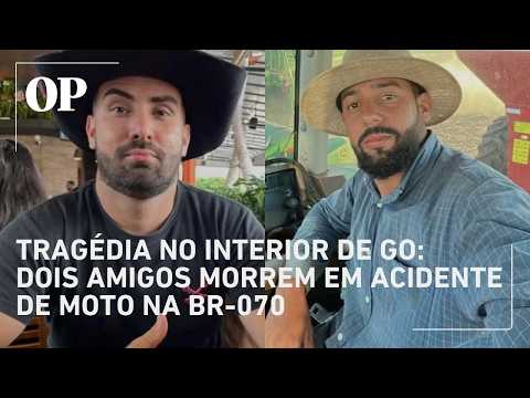 Tragédia em Goiás: jovens em moto morrem na BR-070 ao retornar de partida de futebol
