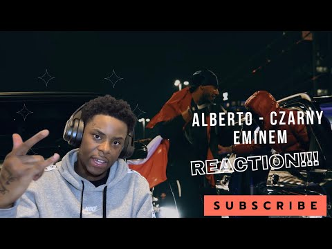 Alberto - Czarny Eminem prod.Szamz / Bruno / Franklin | REACTION VIDEO 🔥