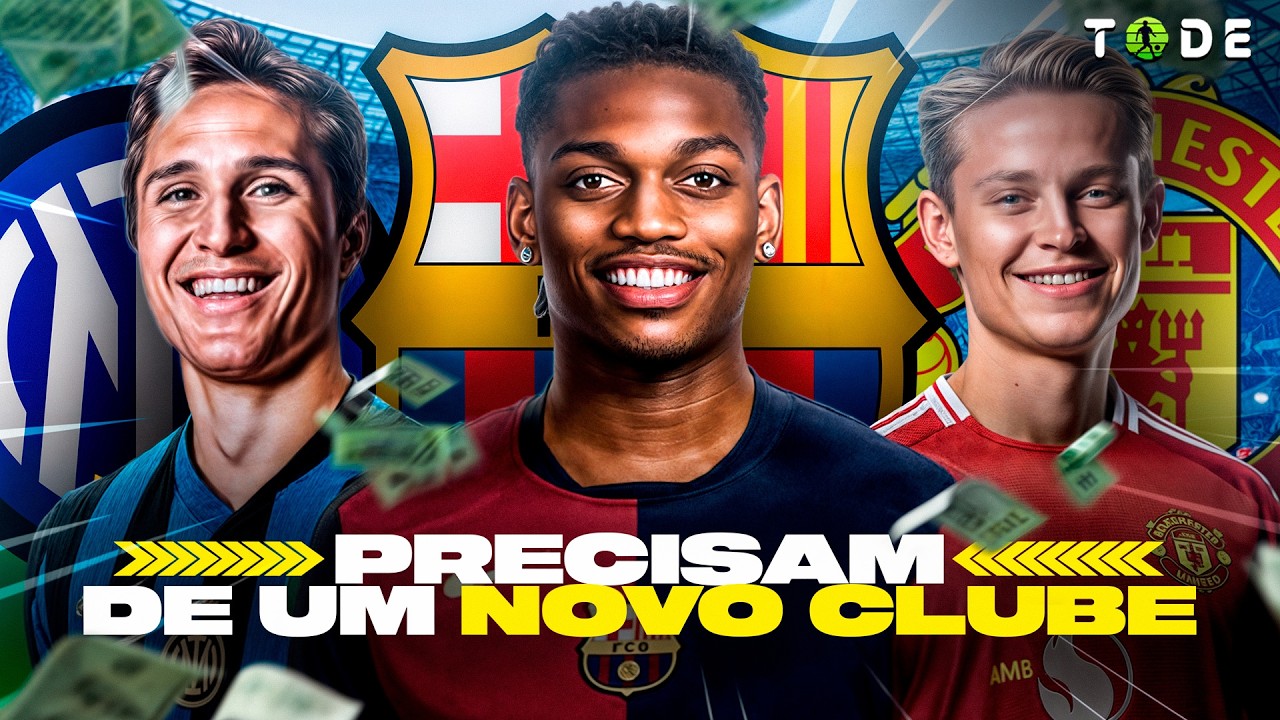 10 JOGADORES que PRECISAM MUDAR de CLUBES