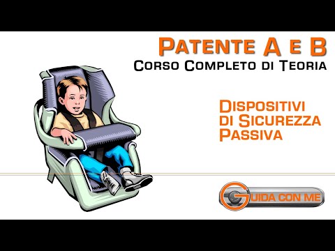 Seat belts, airbags, child seats: Passive safety devices - Theory for driving licence B