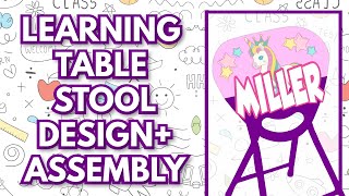 Learning Table Stool|Design+Assembly