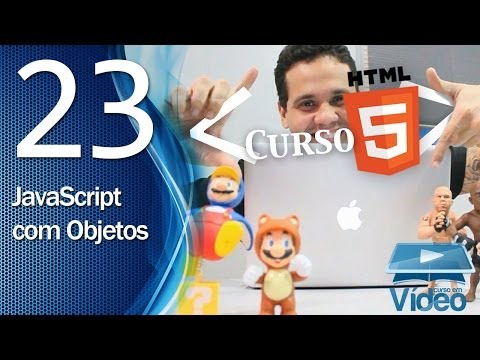 Curso de HTML5 23 JavaScript com Objetos