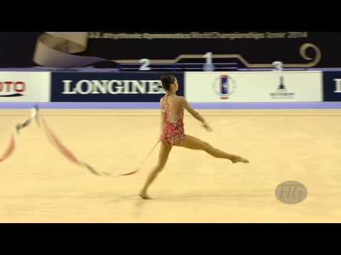 VEINBERG FILANOVSKY Victoria (ISR) - 2014 Rhythmic Worlds, Izmir (TUR) - Qualifications Ribbon