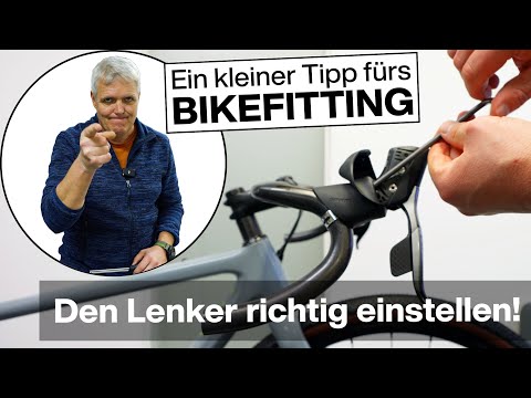BIKE FITTING TIP: Correctly adjusting handlebars and grips on a road bike / gravel bike with drop...