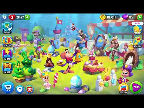 Fishdom 7065 Super Hard Level - 11 moves - NO BooSTERS