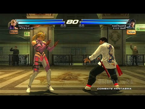 _305_0 Forest Y Marshall Law VS Nina y Armor King - Tekken Tag 2 ( Uchiha x24 ) GamePlay PS3
