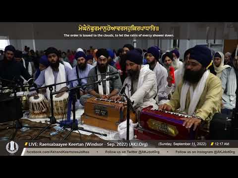011 Bhai Parminder Singh Jee Delhi @ Windsor Akhand Keertan Smaagam Sep  2022