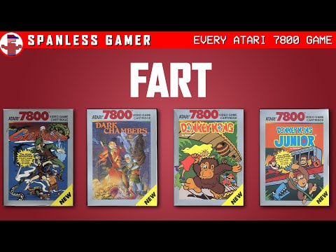 Dark Chambers, Crossbow, Donkey Kong, and Donkey Kong Jr. on the Atari 7800!
