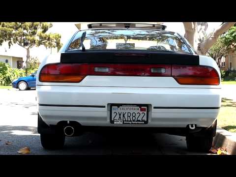 240sx ka24de HKS sport exhaust (Low profile)- HD