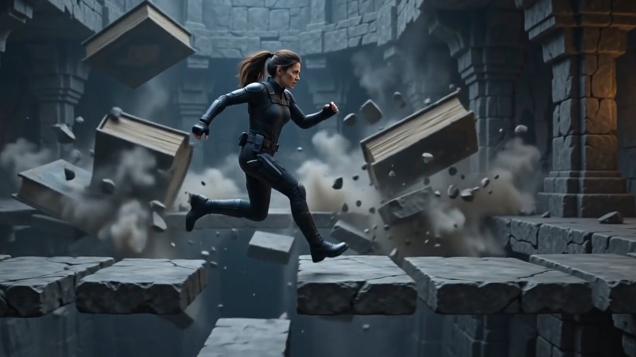 49. Escape From the Library Sci-Fi Action Adventure