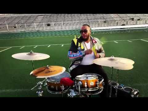 SuperBowl half time 50 yard line Eric Moore