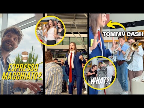 @TOMMYCASHWORLD surprised everyone at the airport 😱