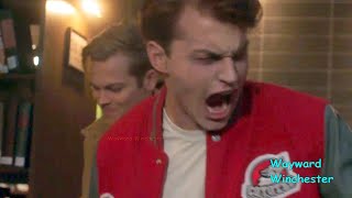 Alex Almost LOSES IT On Screen In THIS Supernatural Scene With Dean! video