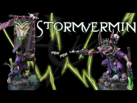 How I'm painting  grimdark - inspired SKAVEN Stormvermin