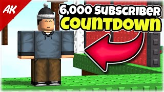 Countdown to 6,000 Subscribers Before New Years