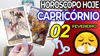URGENTE ❗️⛔️🚨 VOCÊ VAI FICAR EM CHOQUE 😱 Capricórnio ♑ 2 Fevereiro 2026 | Horoscopo do dia de hoje ♑