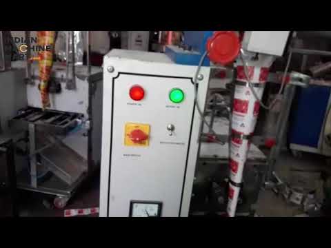 Automatic liquid pouch packing machine