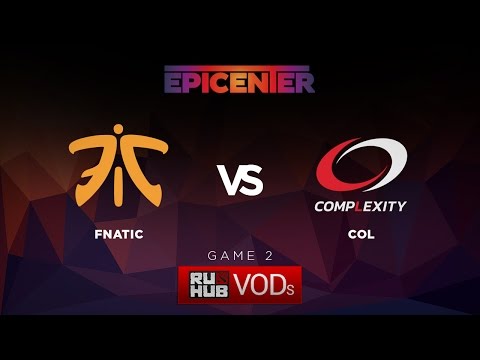 Fnatic vs coL, EPICENTER Wildcard, LB Round 1, Game 2