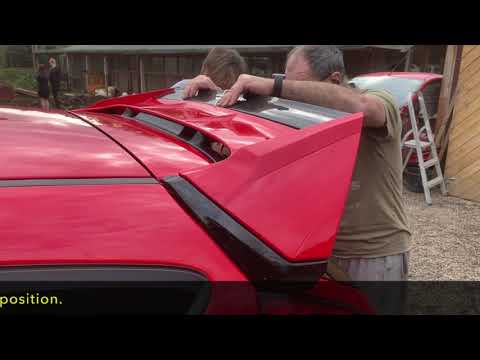 Delta S-RR Spoiler Riser - Fitting