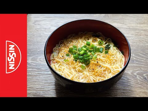 Nissin Donbei Simple Somen - Japan - Instant Noodle Recipe Time - EP 1085