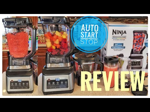 Review Ninja Professional Plus Kitchen System Blender BN801    Auto Start / Stop is Amazing!