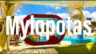 Mylopotas Beach Club Hopping Summer 2018 - Karma Beach Club, Free Beach Bar, Far Out Bar