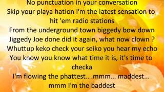 Too Phat - Lil Fingaz Ft Damian Of Soulstreet lyric