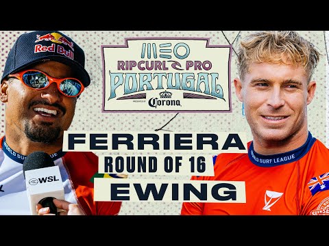 Italo Ferreira vs Ethan Ewing | MEO Rip Curl Pro Portugal 2024 - Round of 16